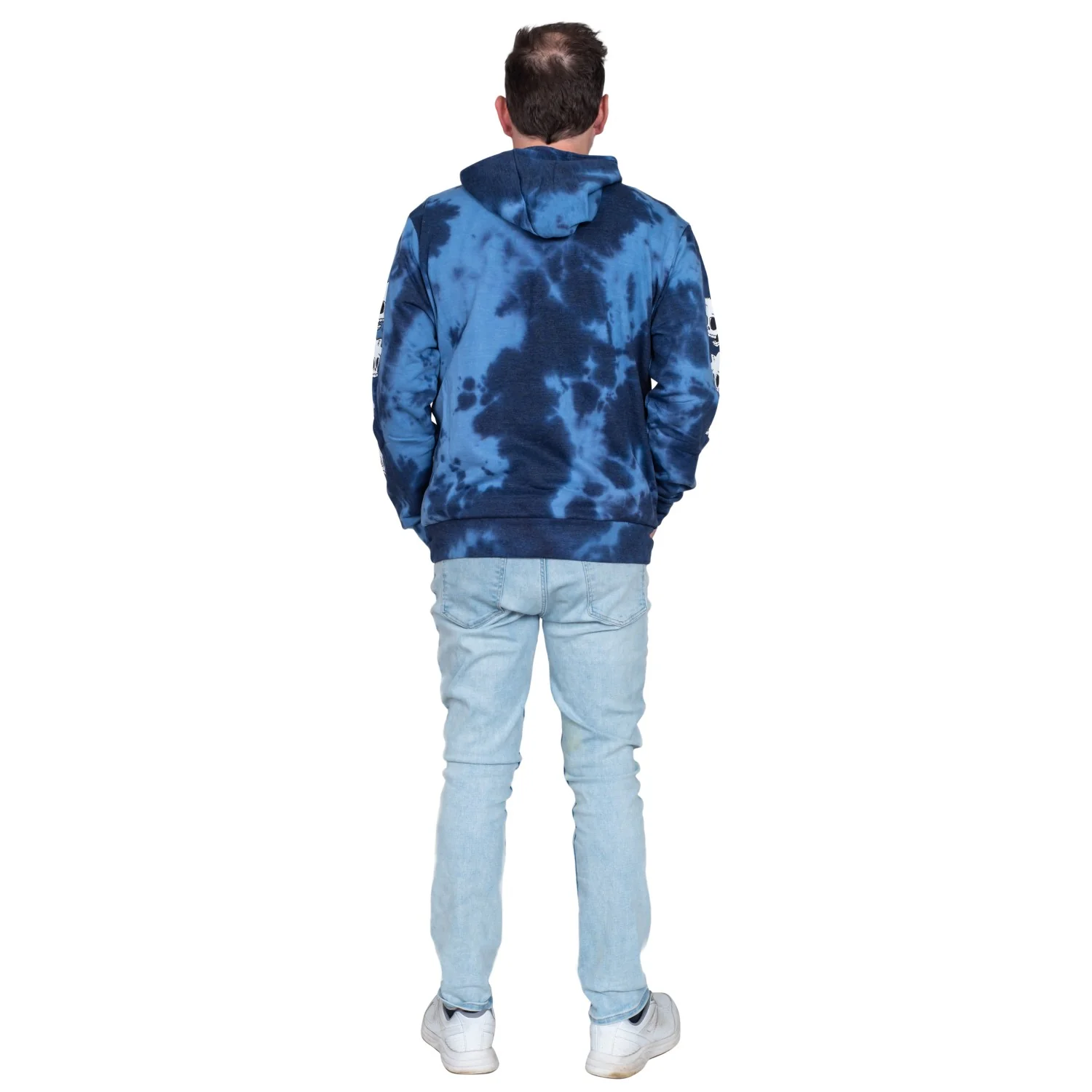 The Simpsons Bart and Lisa Skeleton Hex and the City Pull Over Hoodie - Image 4