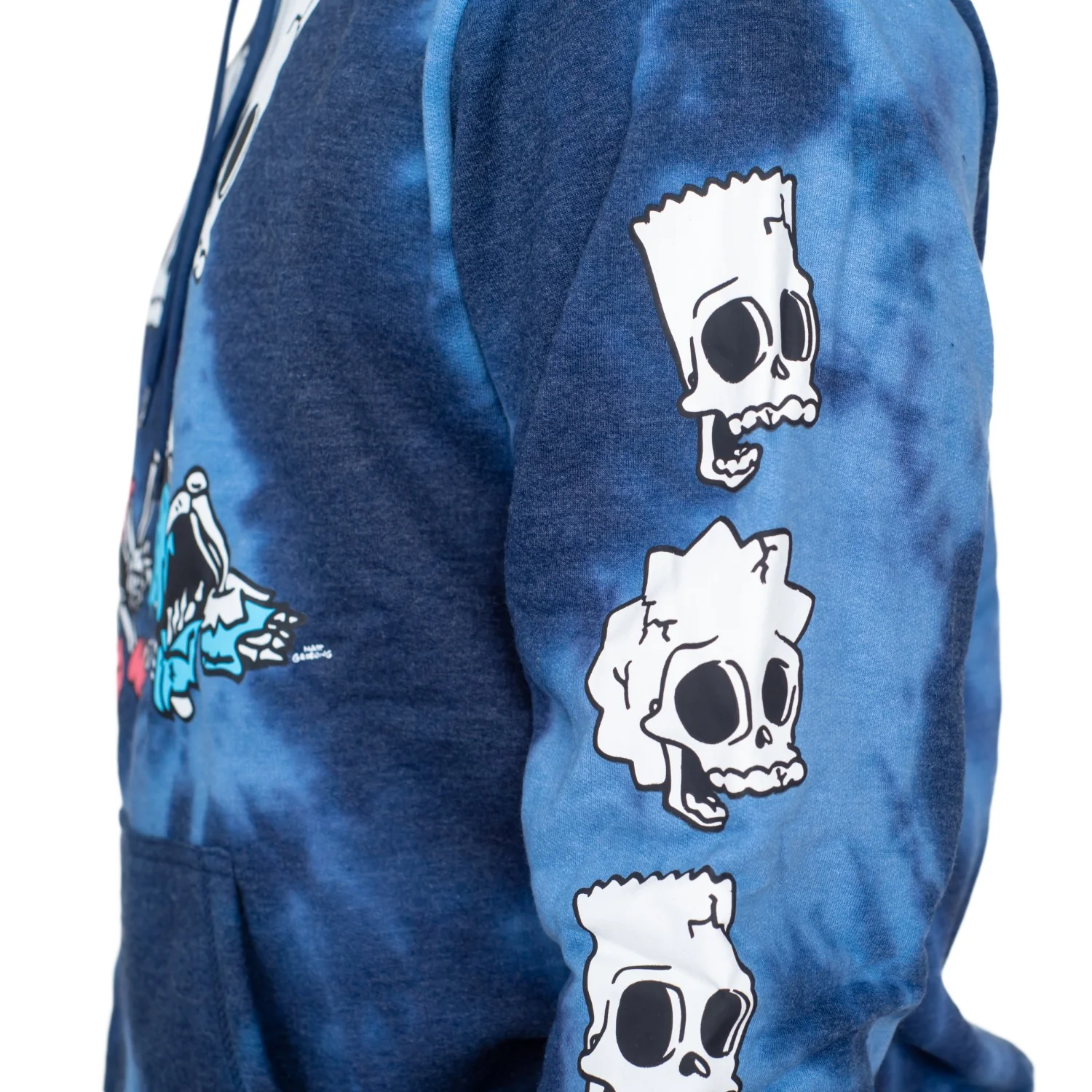 The Simpsons Bart and Lisa Skeleton Hex and the City Pull Over Hoodie - Image 8