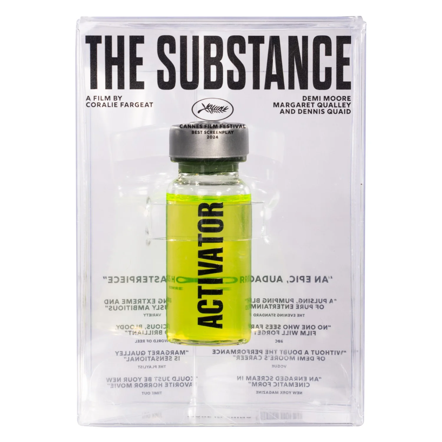 The Substance Activator Serum Vial Bottle with Display Collectable Box Halloween Costume Movie Prop Accessory for Adult Cosplay - Image 3