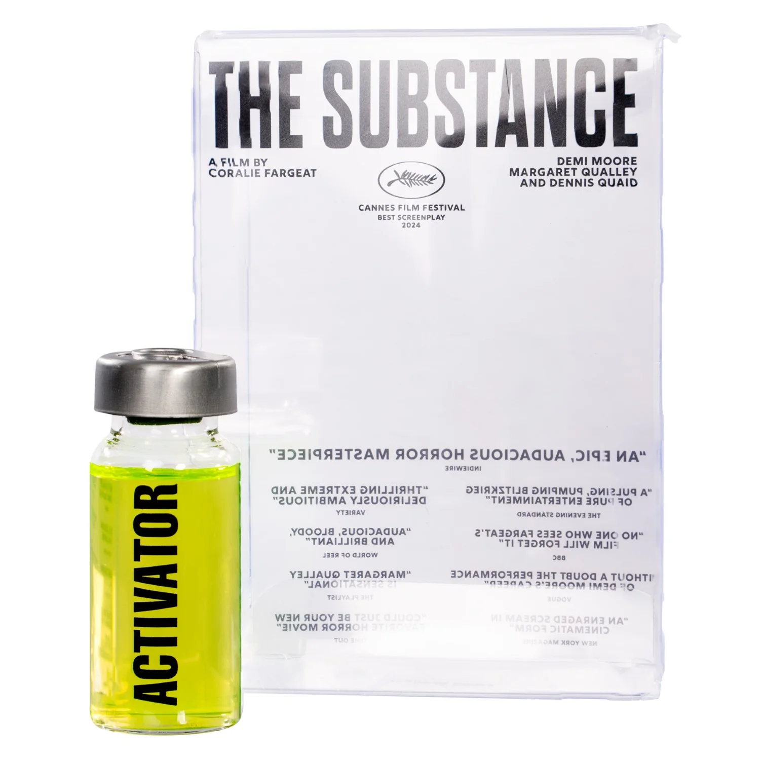 The Substance Activator Serum Vial Bottle with Display Collectable Box Halloween Costume Movie Prop Accessory for Adult Cosplay - Image 7