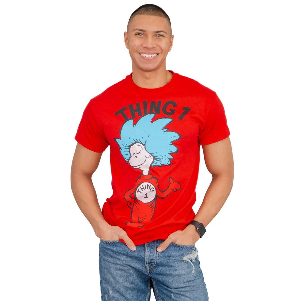 Thing 1 or Thing 2 Adult T-shirt