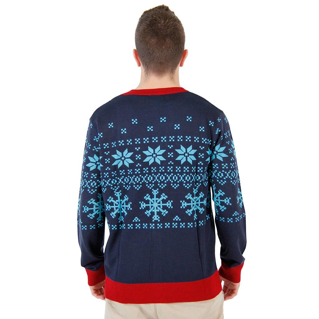 Things 1 & 2 Ugly Christmas Sweater Cardigan - Image 3