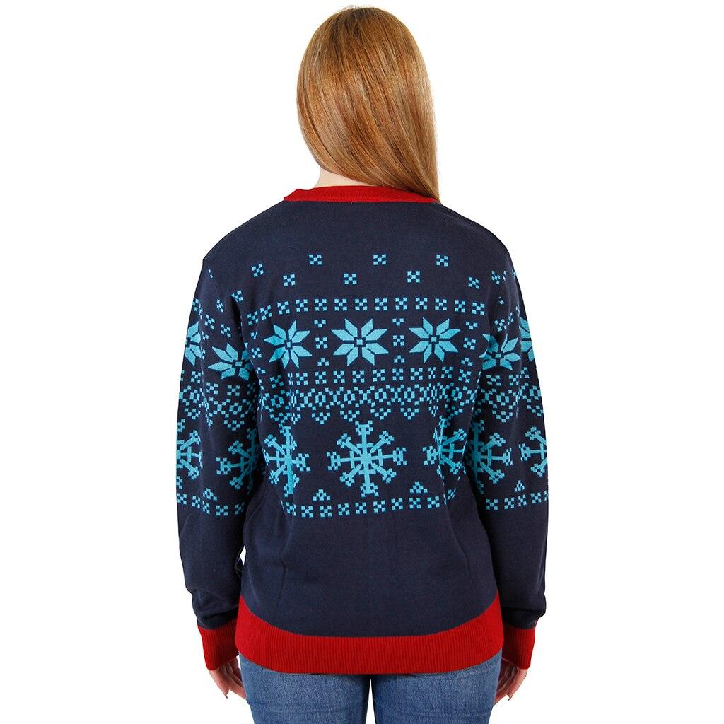Things 1 & 2 Ugly Christmas Sweater Cardigan - Image 5