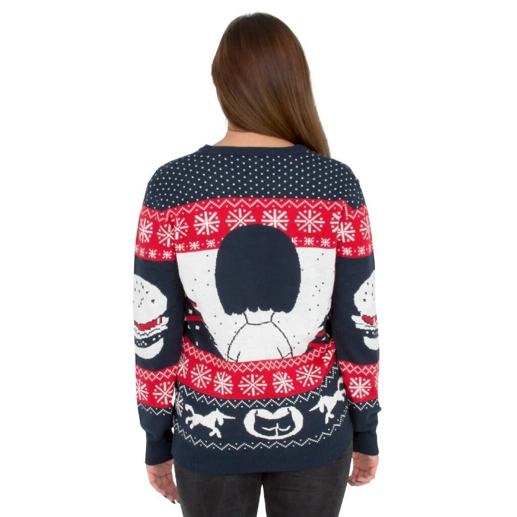 Tina All I Want for Xmas...Bob's Burgers Funny Christmas Sweater - Image 2