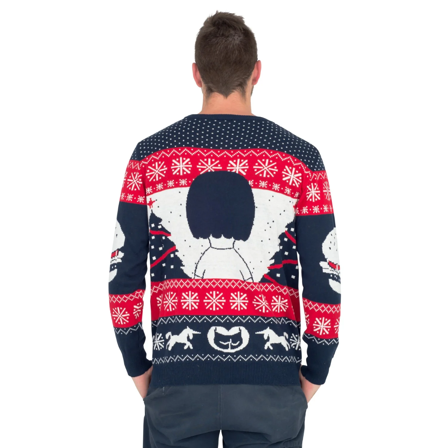 Tina All I Want for Xmas...Bob's Burgers Funny Christmas Sweater - Image 9