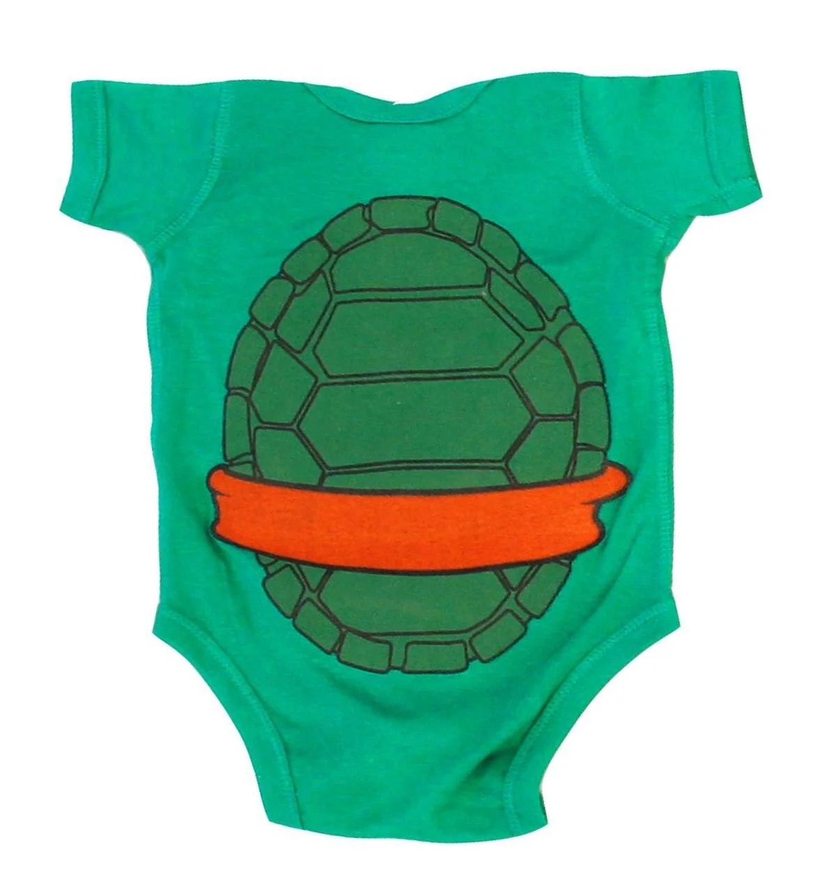 TMNT Green Costume Infant Baby Romper - Image 4
