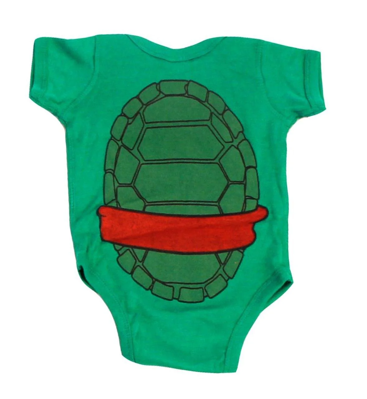TMNT Green Costume Infant Baby Romper - Image 5