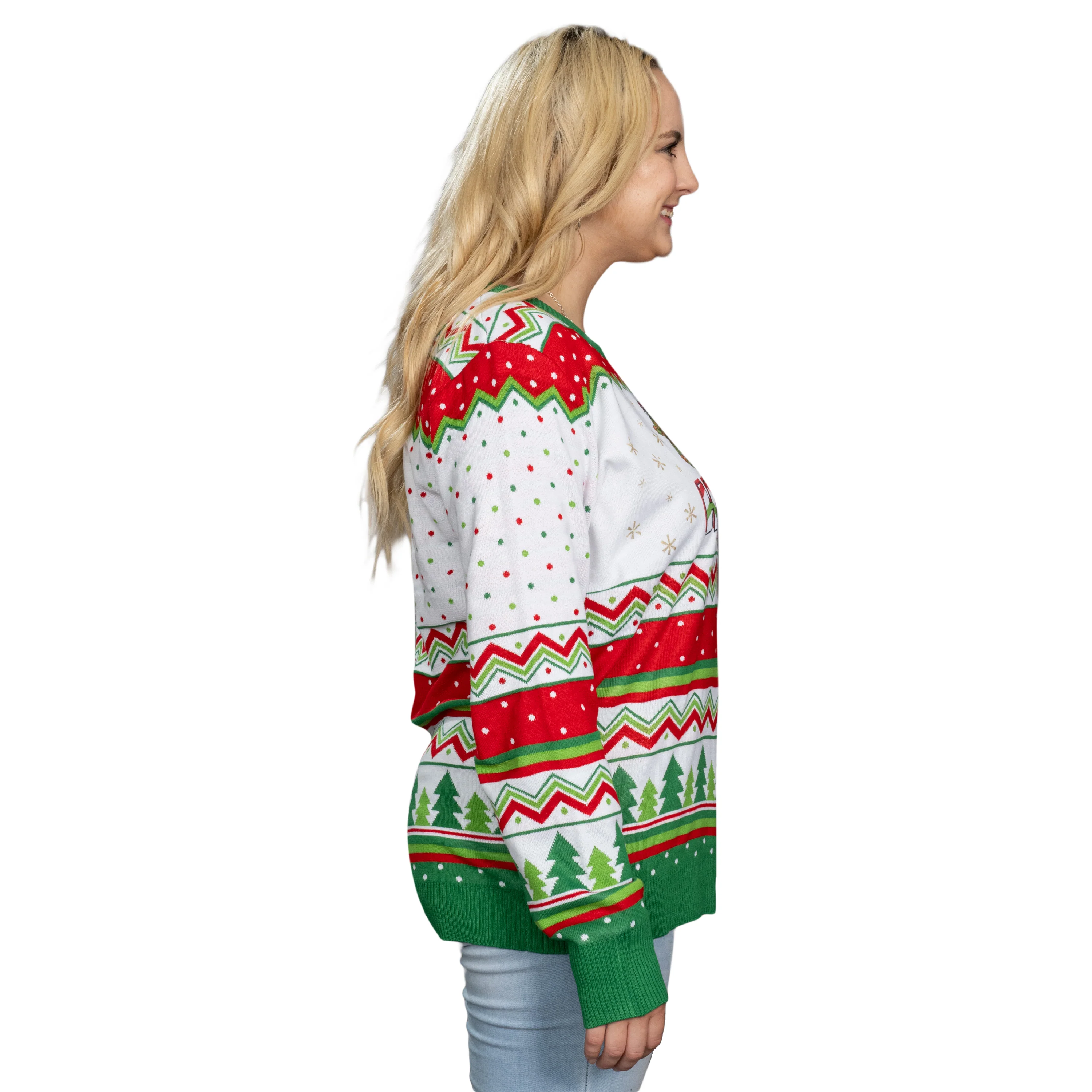 TMNT "Holiday Heroes" Christmas Sweater - Image 4
