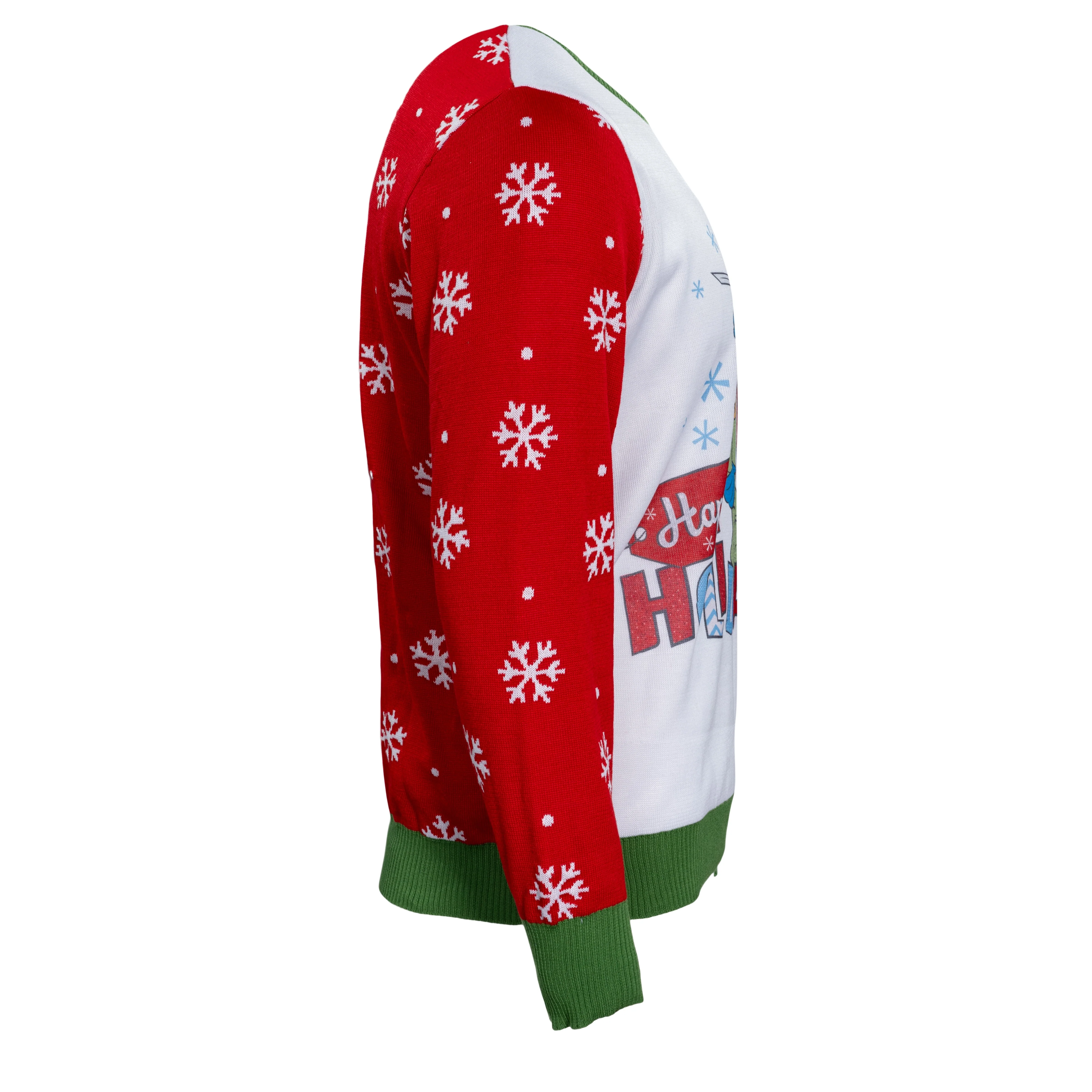 TMNT Leonardo "Happy Holidays" Christmas Sweater - Image 4