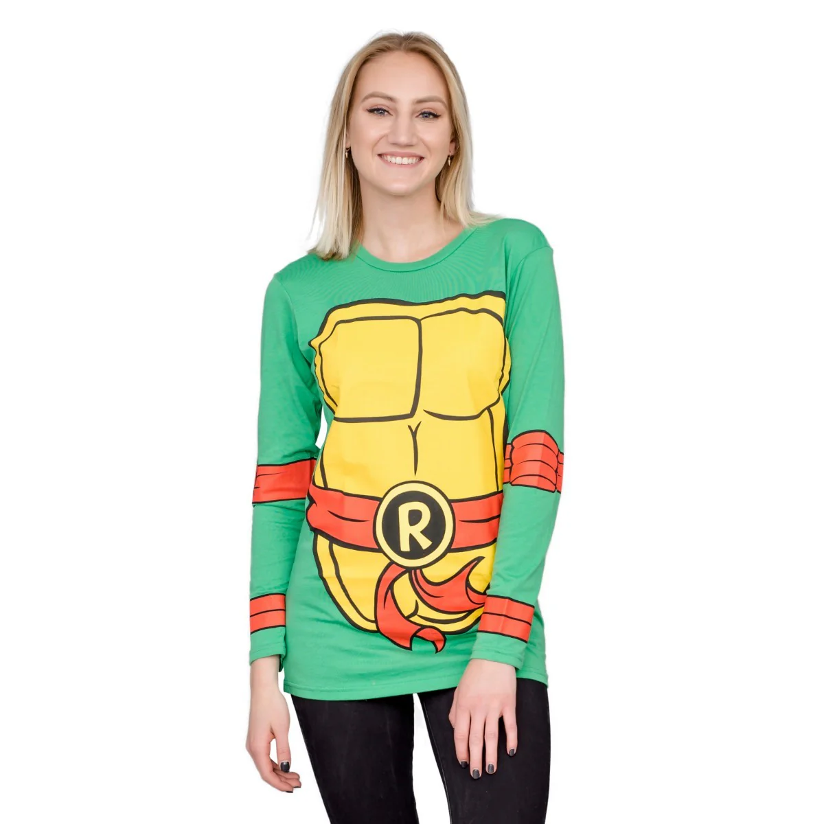 TMNT Long Sleeves Costume T-shirt & Eye Mask - Image 8