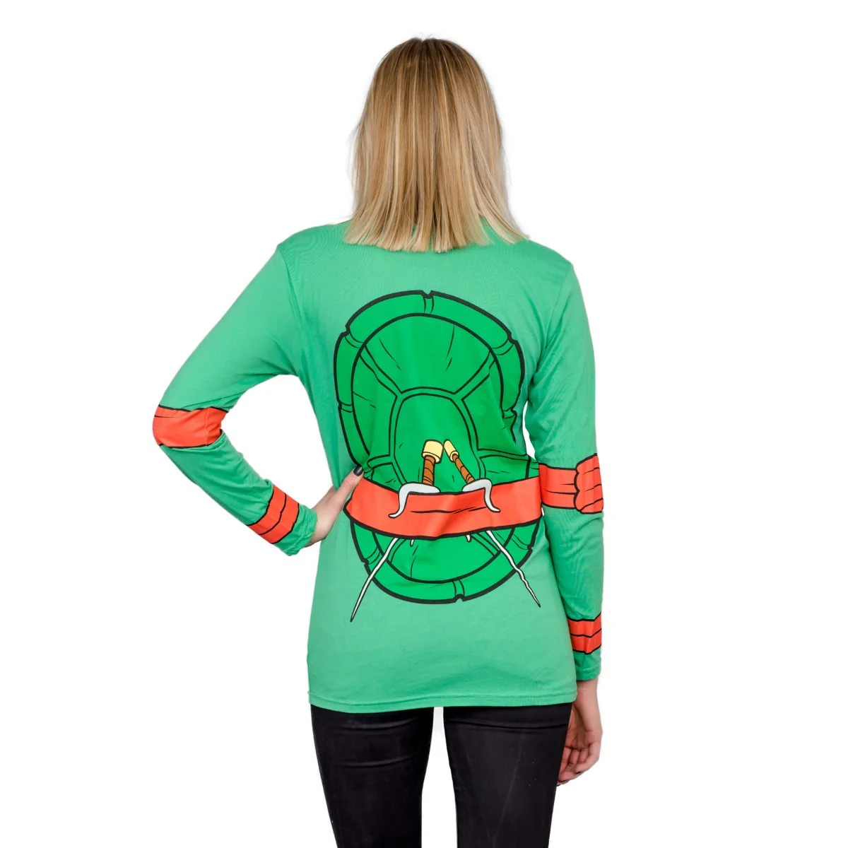 TMNT Long Sleeves Costume T-shirt & Eye Mask - Image 9