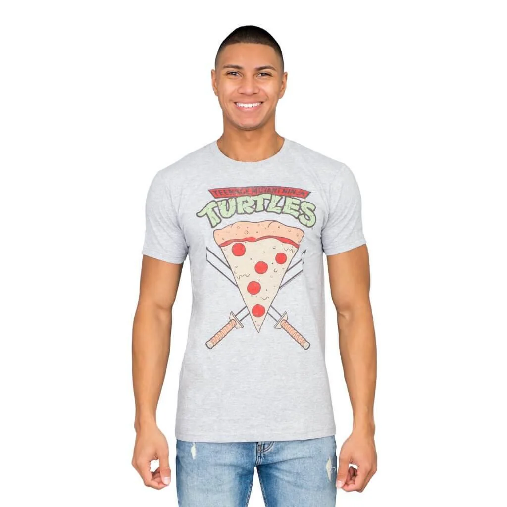 TMNT Pizza Slice Adult T-Shirt - Image 3
