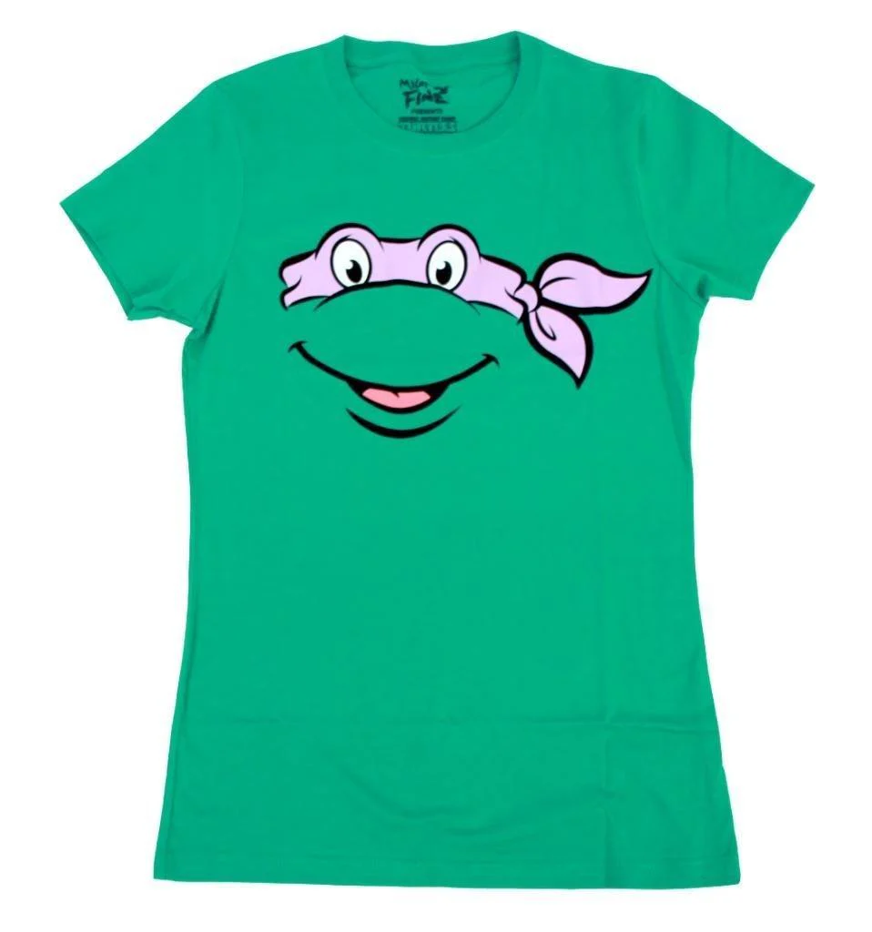 TMNT Teenage Mutant Ninja Turtles Big Face T-shirt - Image 4