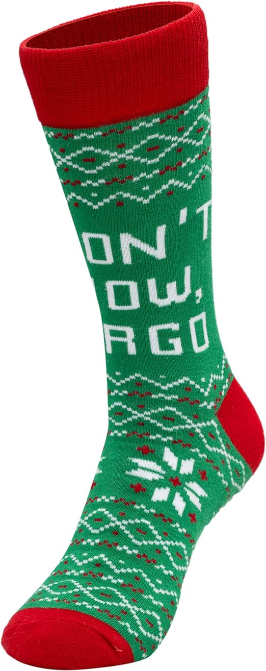 Costume Agent Todd and Margo Christmas Vacation Movie Funny Quote Adult Socks