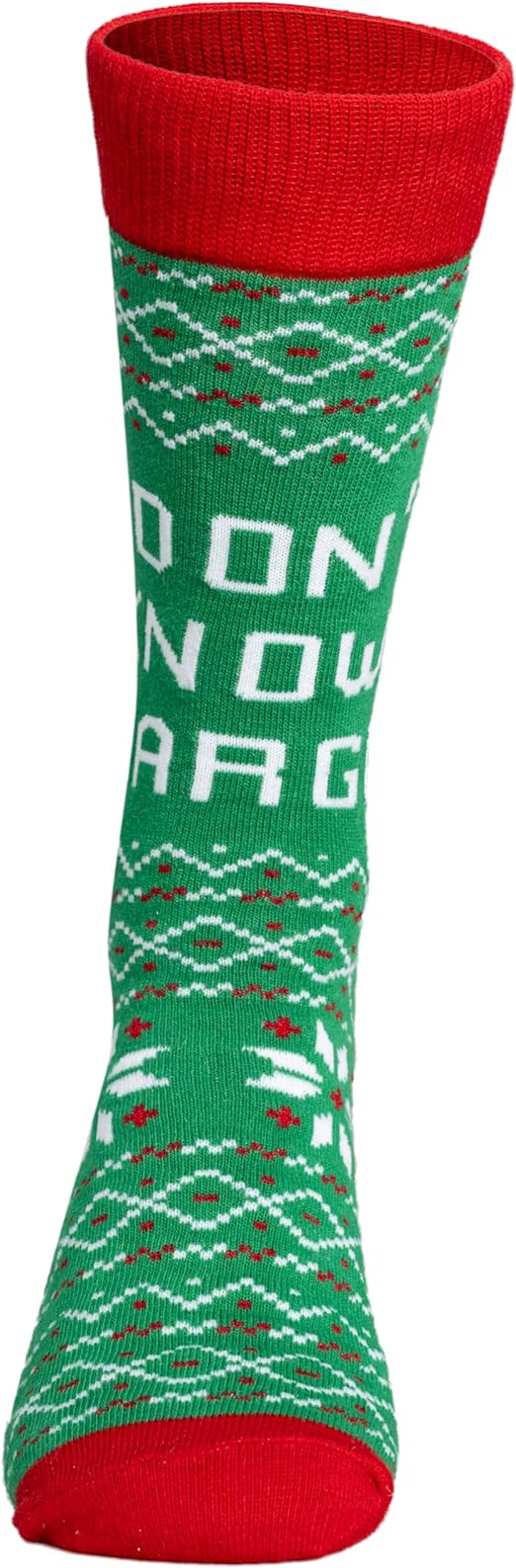 Costume Agent Todd and Margo Christmas Vacation Movie Funny Quote Adult Socks - Image 2