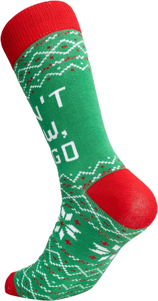 Costume Agent Todd and Margo Christmas Vacation Movie Funny Quote Adult Socks - Image 4