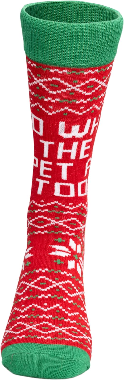 Costume Agent Todd and Margo Christmas Vacation Movie Funny Quote Adult Socks - Image 9