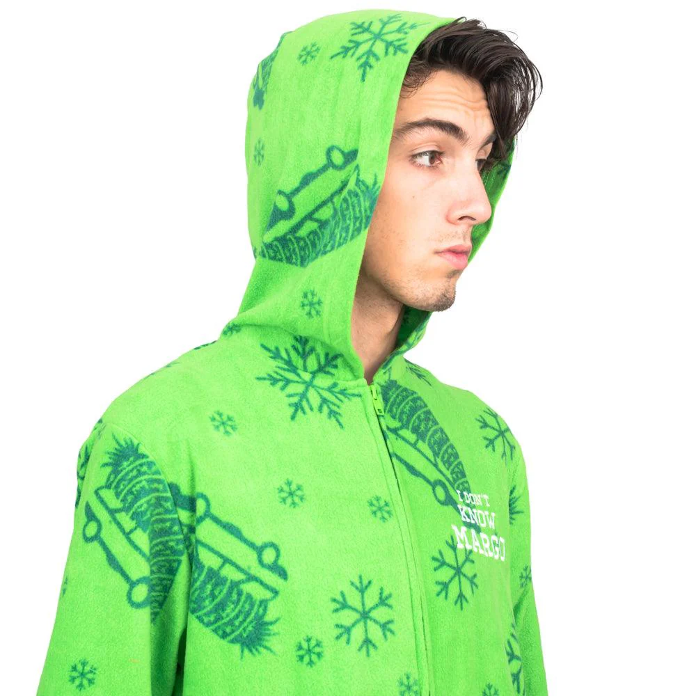 Todd and Margo Christmas Pajamas Jumpsuit Matching Couples Union Suit - Image 7