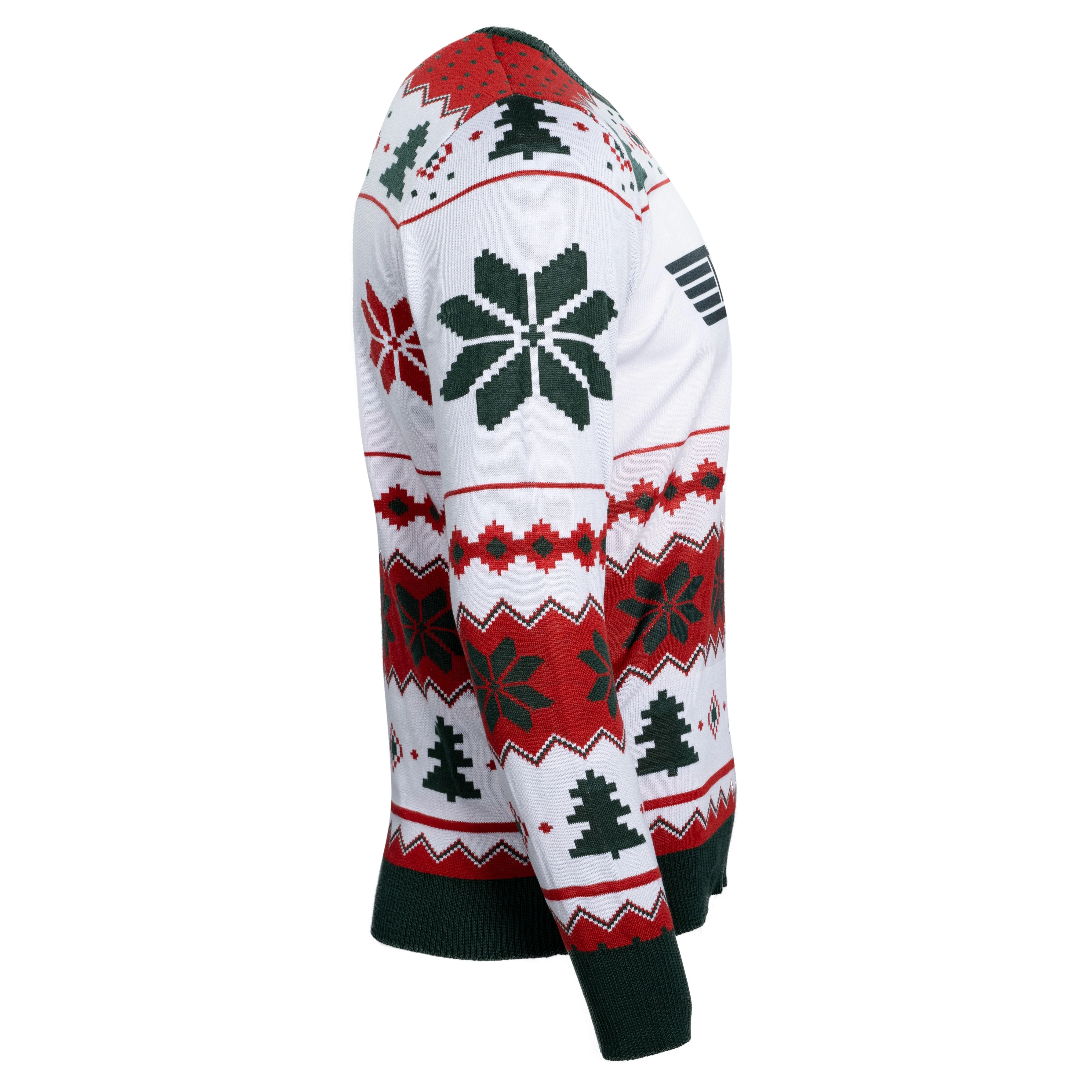 Top Gun Green Logo Christmas Sweater - Image 10