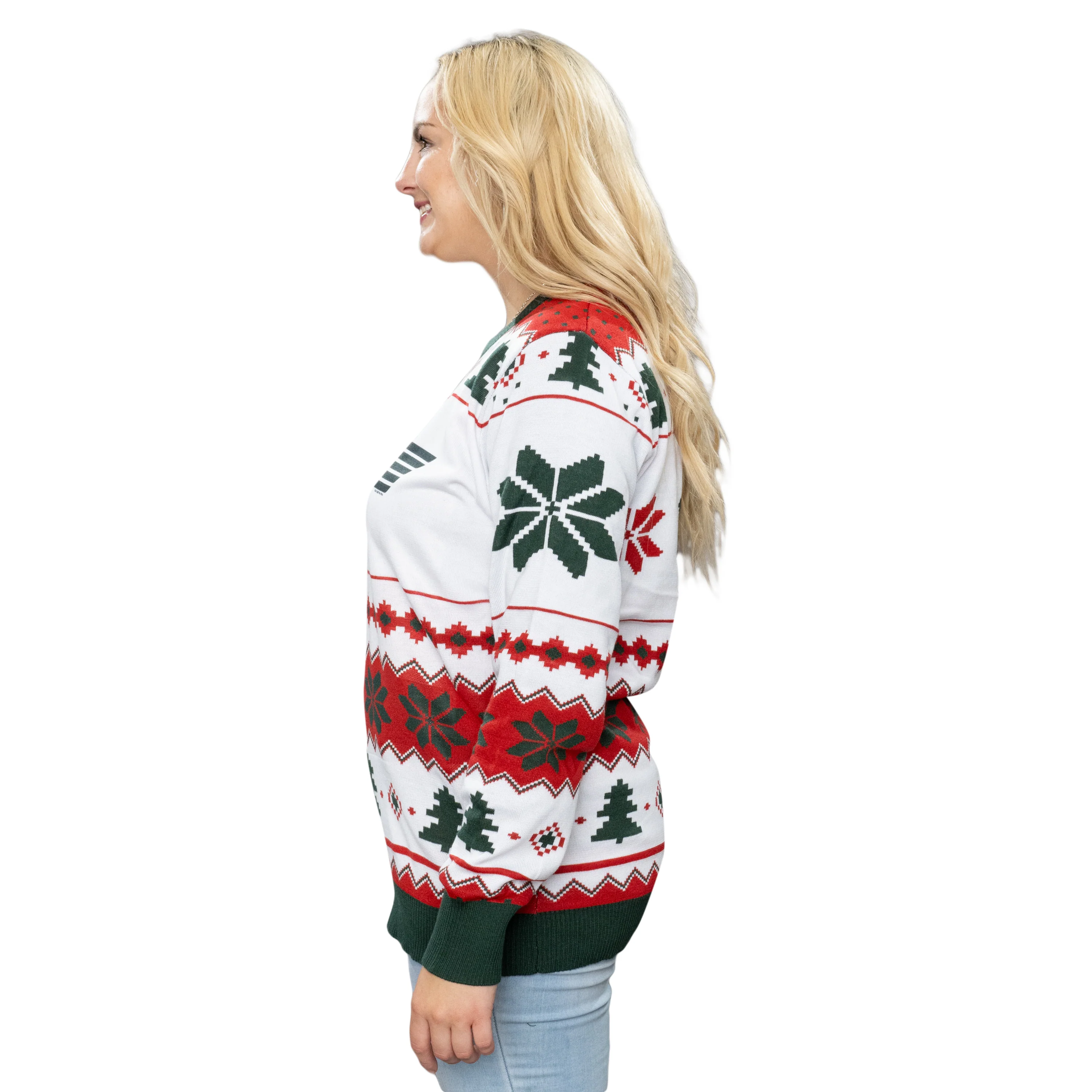 Top Gun Green Logo Christmas Sweater - Image 2