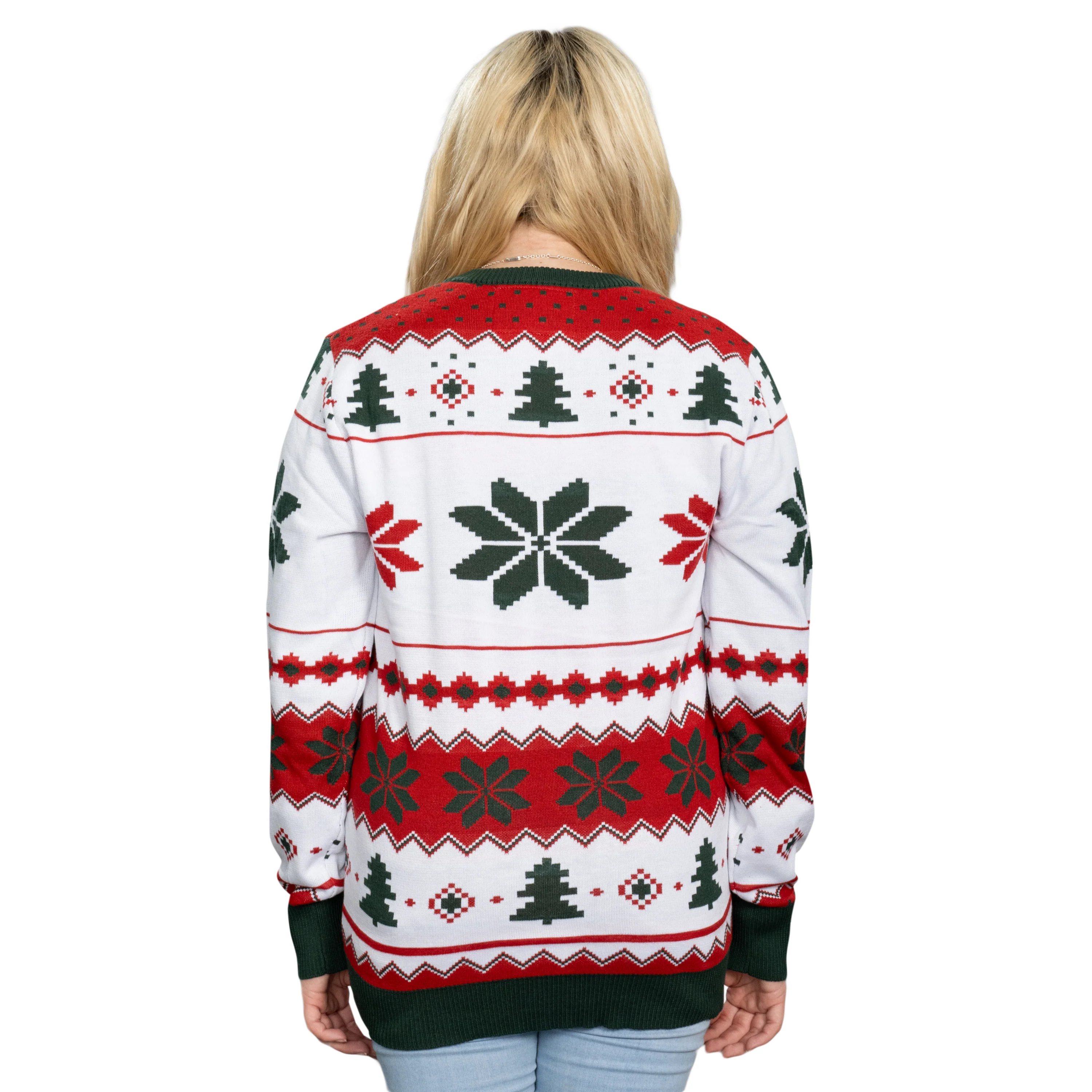 Top Gun Green Logo Christmas Sweater - Image 3