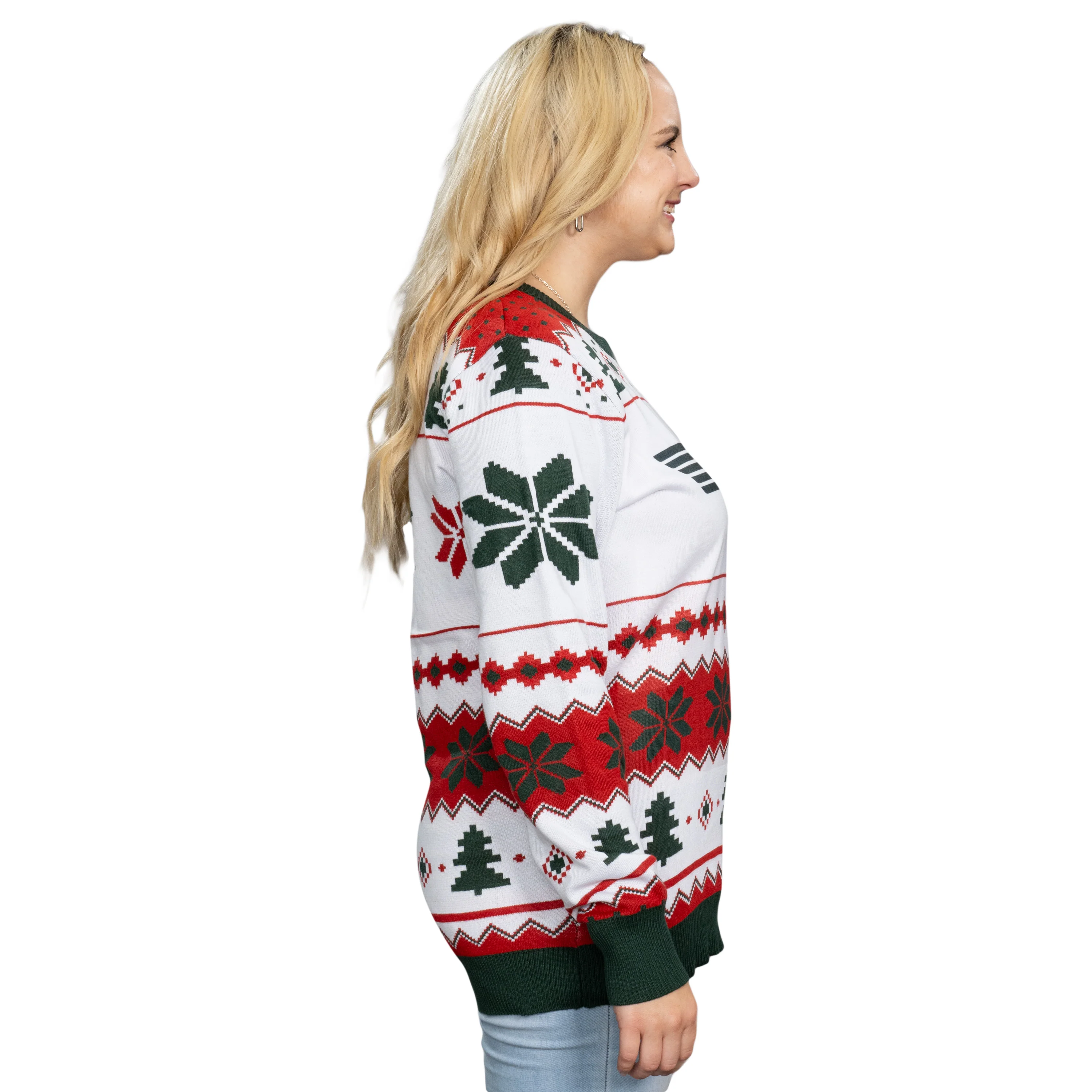 Top Gun Green Logo Christmas Sweater - Image 4
