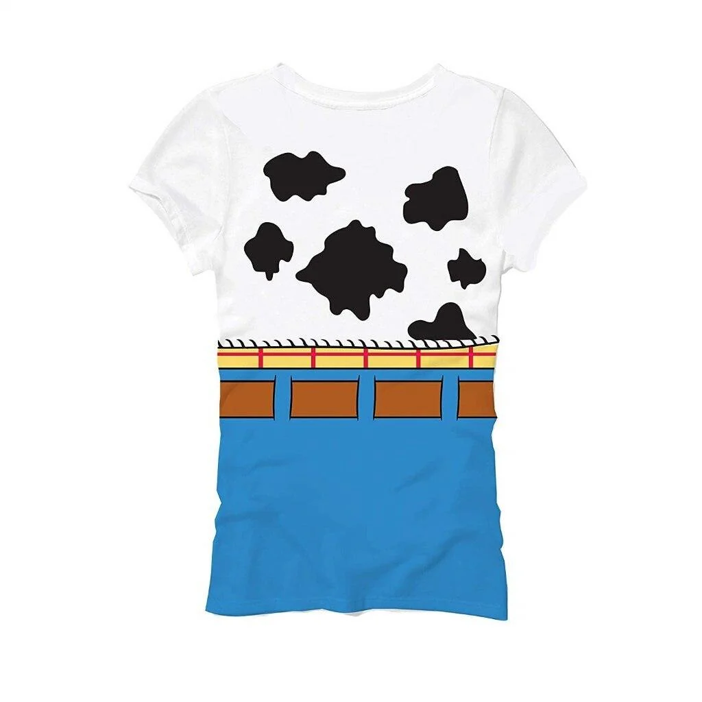 Toy Story Sheriff Costume Juniors T-Shirt - Image 2