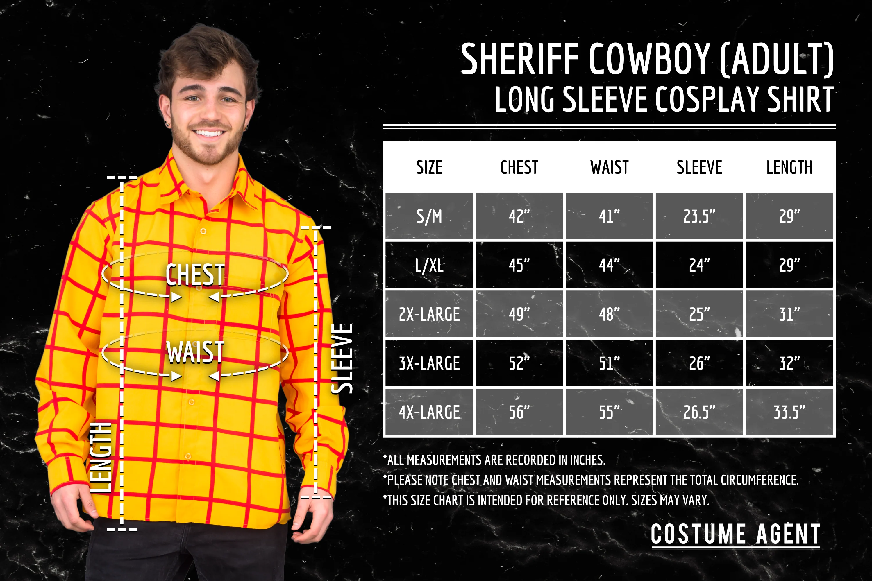 Toy Story Sheriff Cowboy Costume Shirt - Image 10