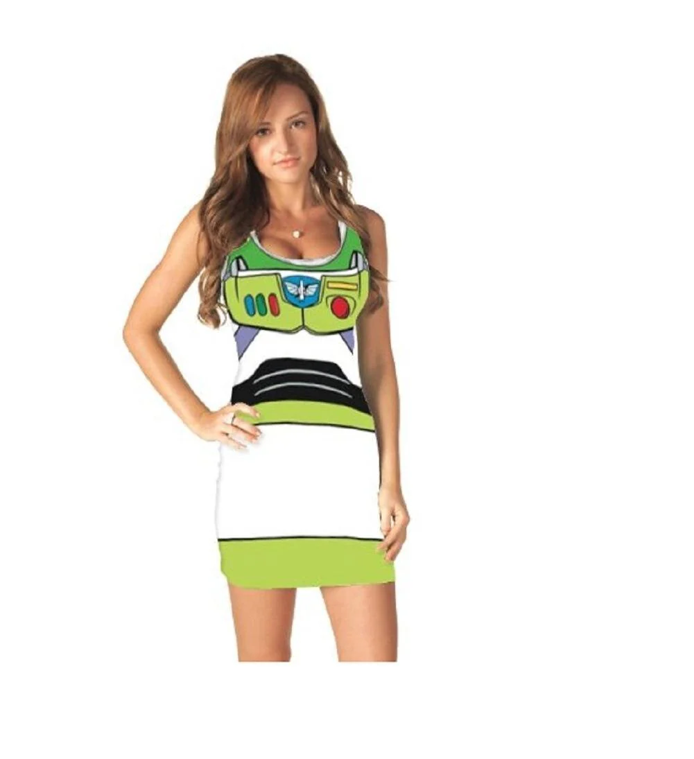 Toy Story Juniors Costume Tunic Tank Dress - Image 2