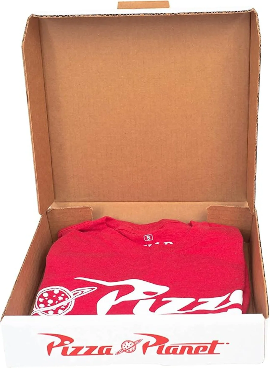 Toy Story Pizza Planet Shirt and Delivery Box Unisex Halloween Cosplay Costume Set - Image 2