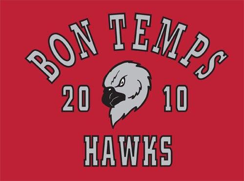 True Blood Bon Temps Hawks Jersey T-shirt - Image 2