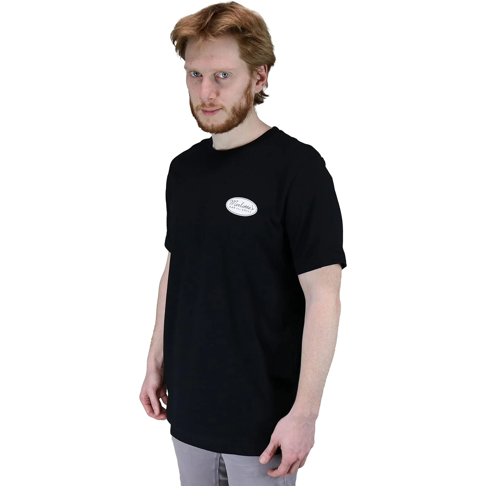 True Blood Merlottes Bar and Grill Mens Black T-shirt - Image 2