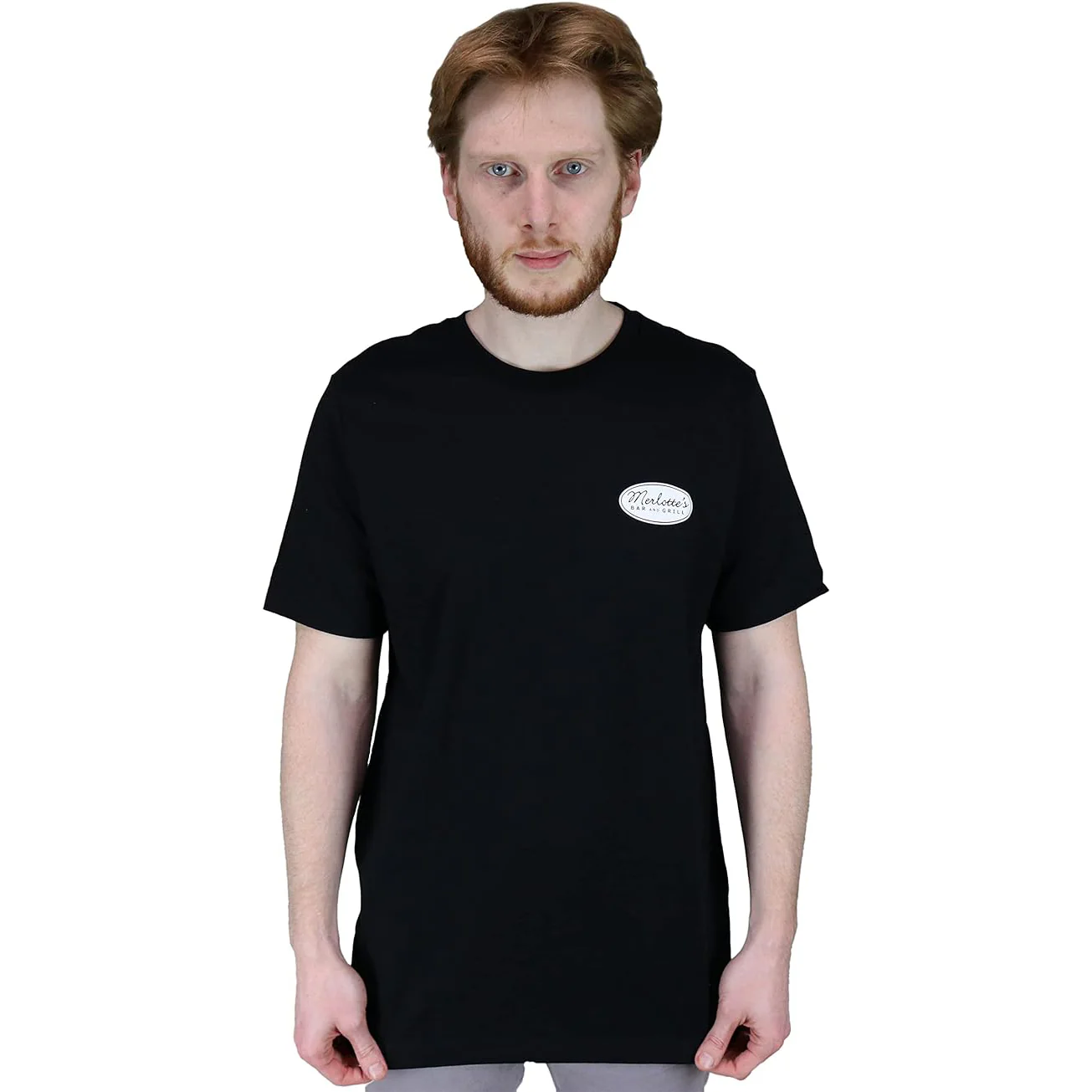 True Blood Merlottes Bar and Grill Mens Black T-shirt - Image 4