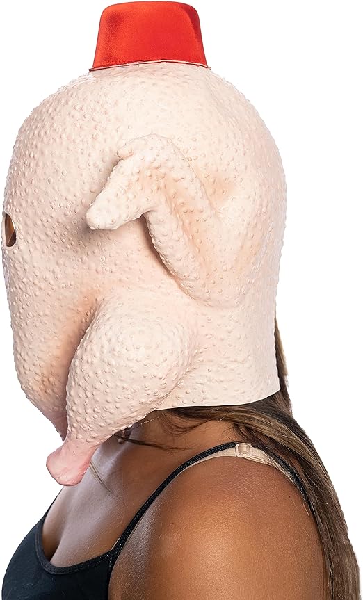 Turkey Head Mask and Glasses Set - Image 4