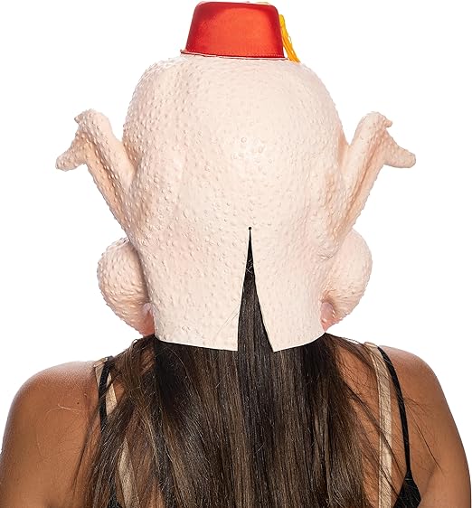Turkey Head Mask and Glasses Set - Image 5