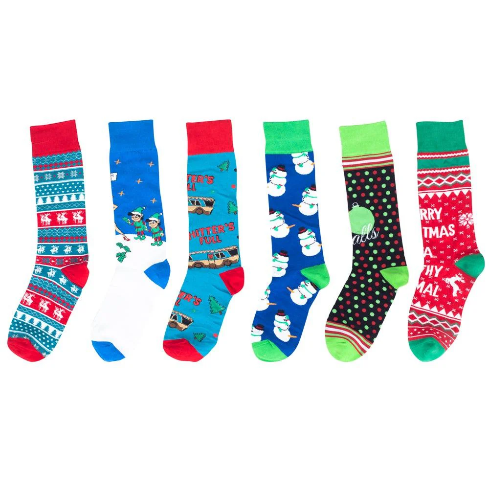 Ugly Christmas Sock 6-Pack - Image 3