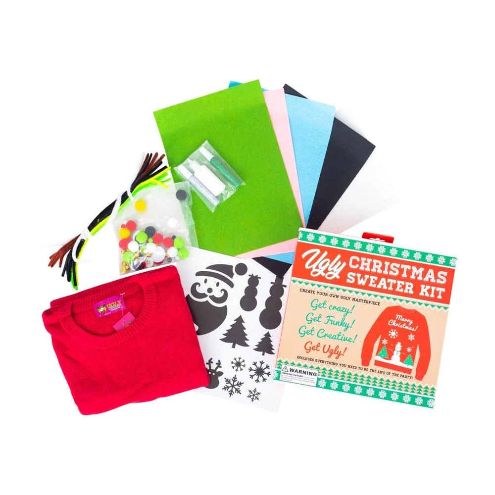 DIY Ugly Christmas Sweater Kit - Create Your Own Sweater - Image 2