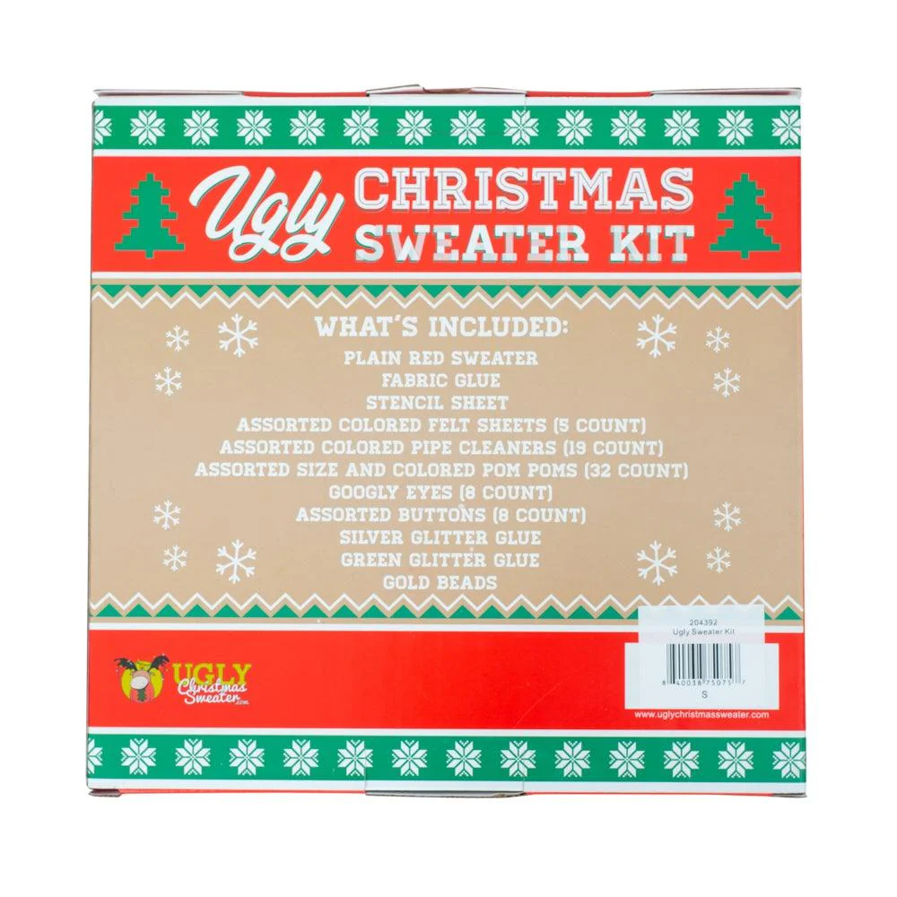 DIY Ugly Christmas Sweater Kit - Create Your Own Sweater - Image 4