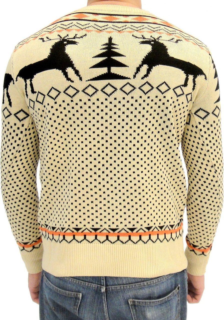 Ugly Christmas Sweater with Reindeer Sweatshirt - Image 2