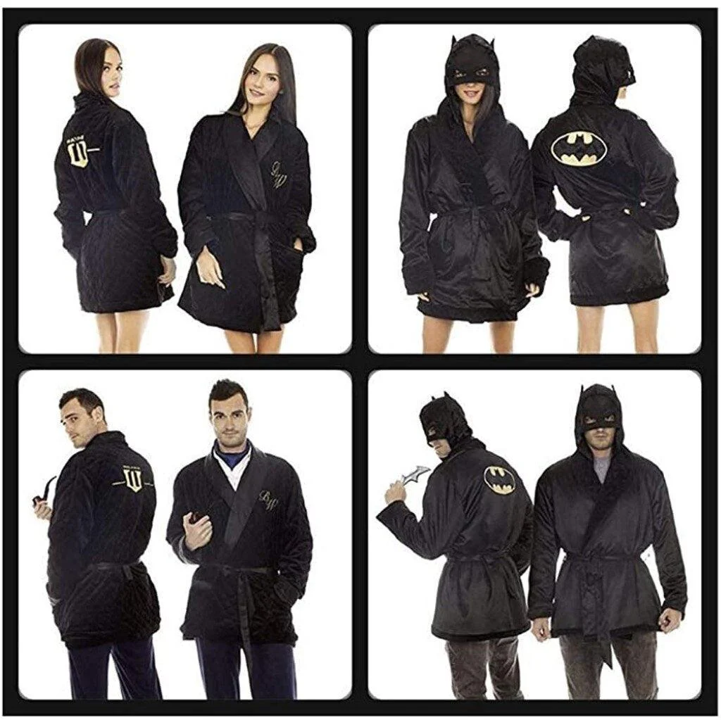 Underboss Batman Adult Reversible Costume Jacket with Hood