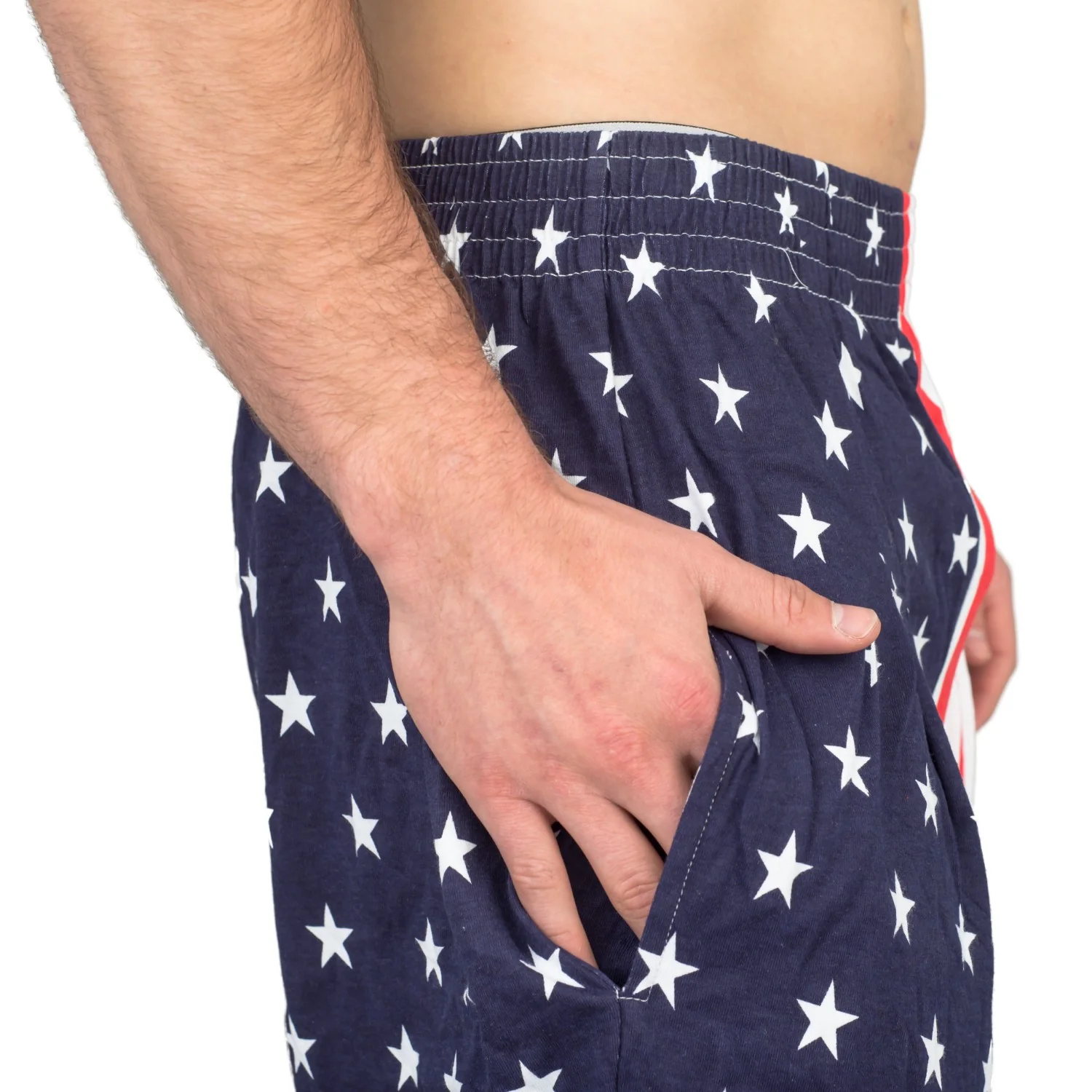 USA American Flag Lounge Pants Pajamas - Image 7