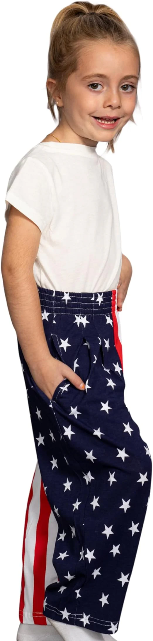 USA Flag Kids Pants Patriotic Stars - Image 4
