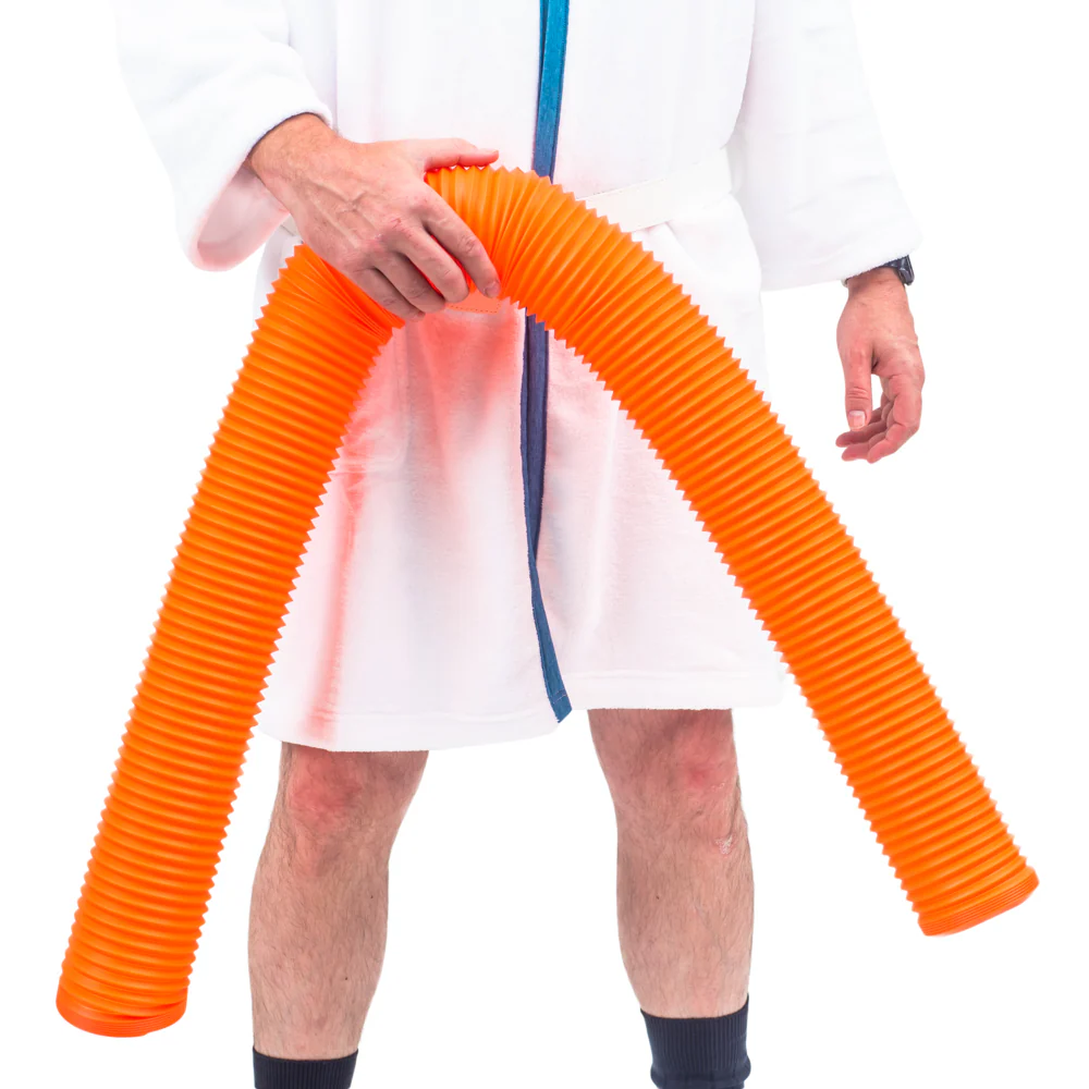 Vacation Movie Cousin Eddie Halloween Costume Accessory Orange Hose - Image 2