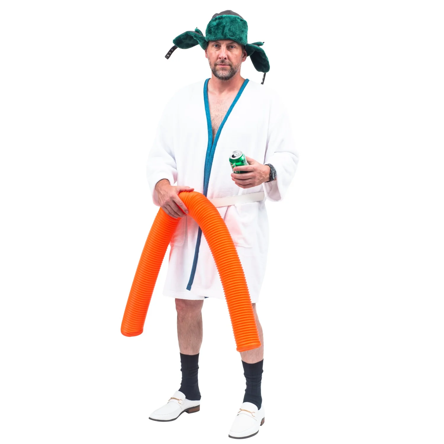 Vacation Movie Cousin Eddie Halloween Costume Accessory Orange Hose - Image 6