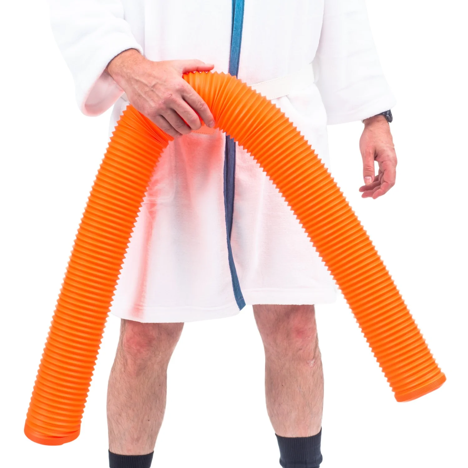 Vacation Movie Cousin Eddie Halloween Costume Accessory Orange Hose - Image 8