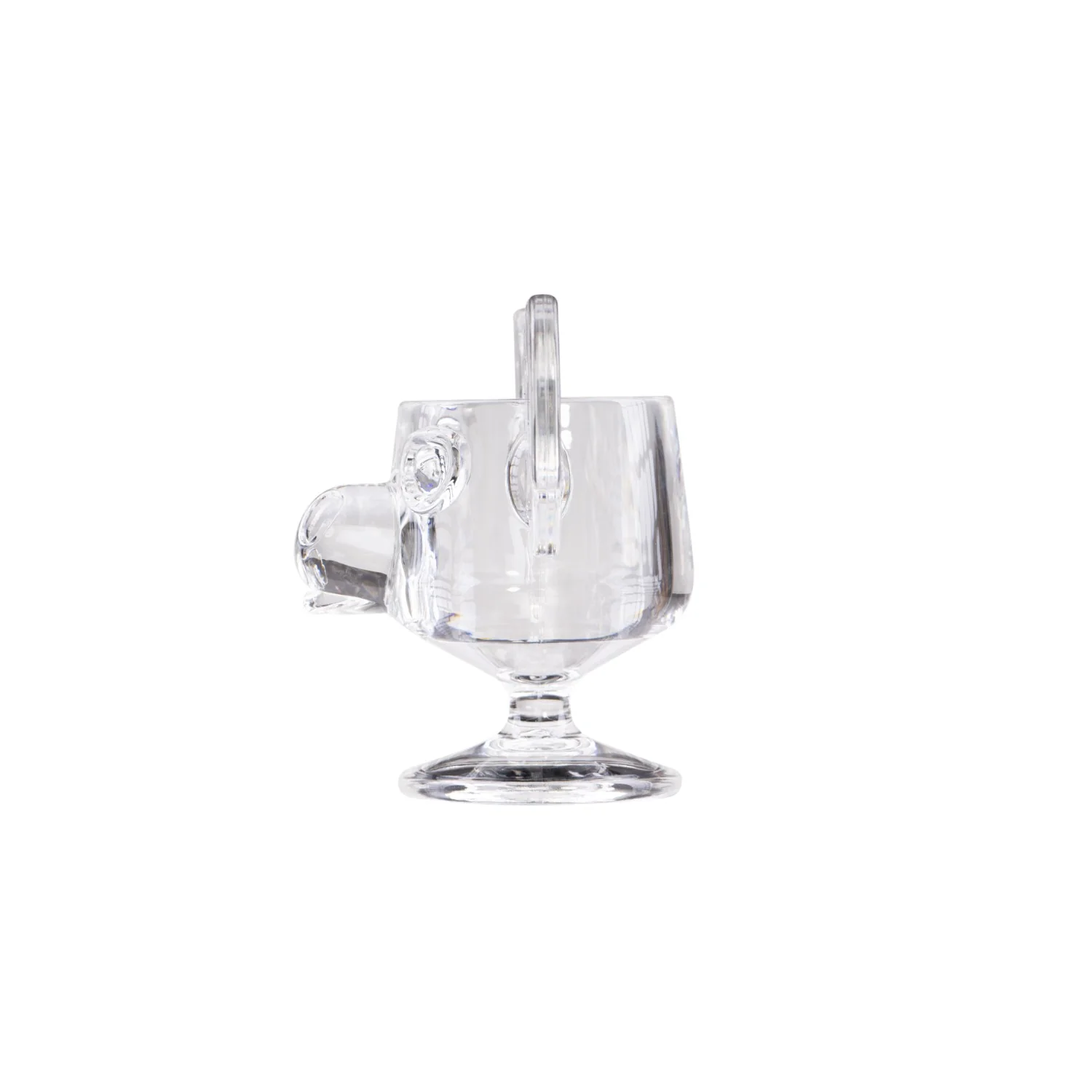 Vacation Movie Moose Mug Acrylic Christmas Clear Eggnog Mug - Image 7