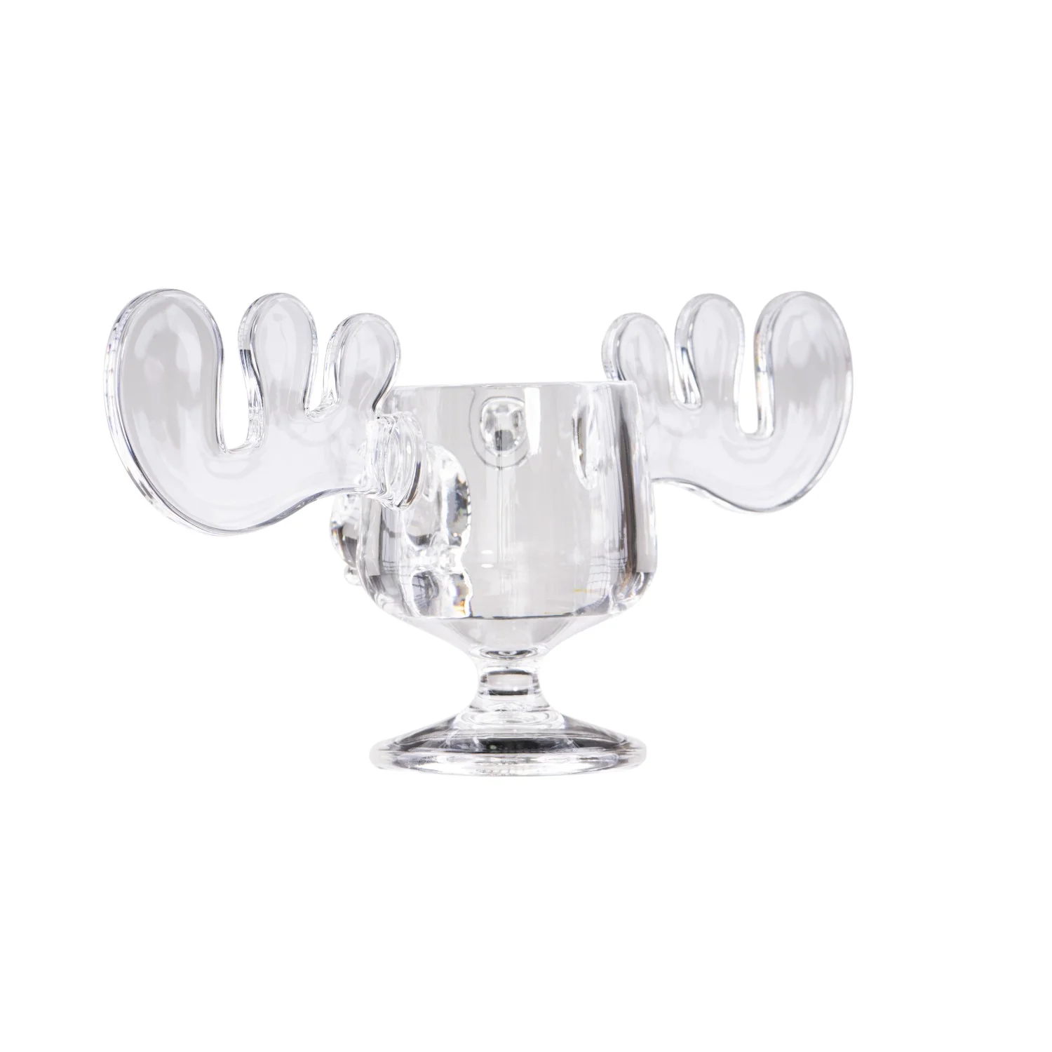 Vacation Movie Moose Mug Acrylic Christmas Clear Eggnog Mug - Image 8