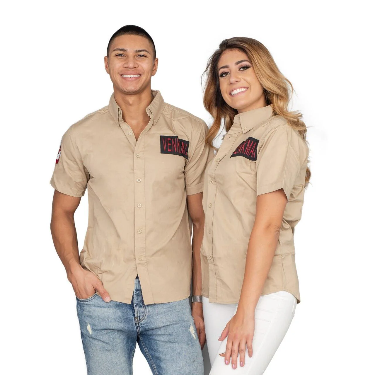 Venkman Button Up Costume Shirt - Image 4
