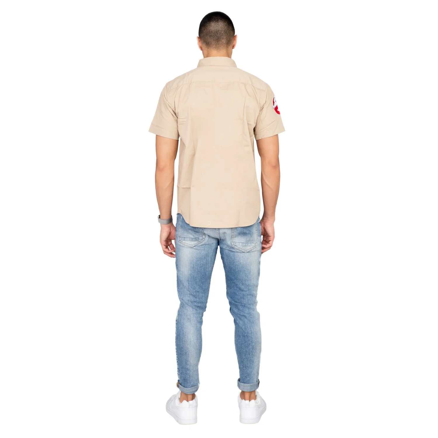 Venkman Button Up Costume Shirt - Image 9