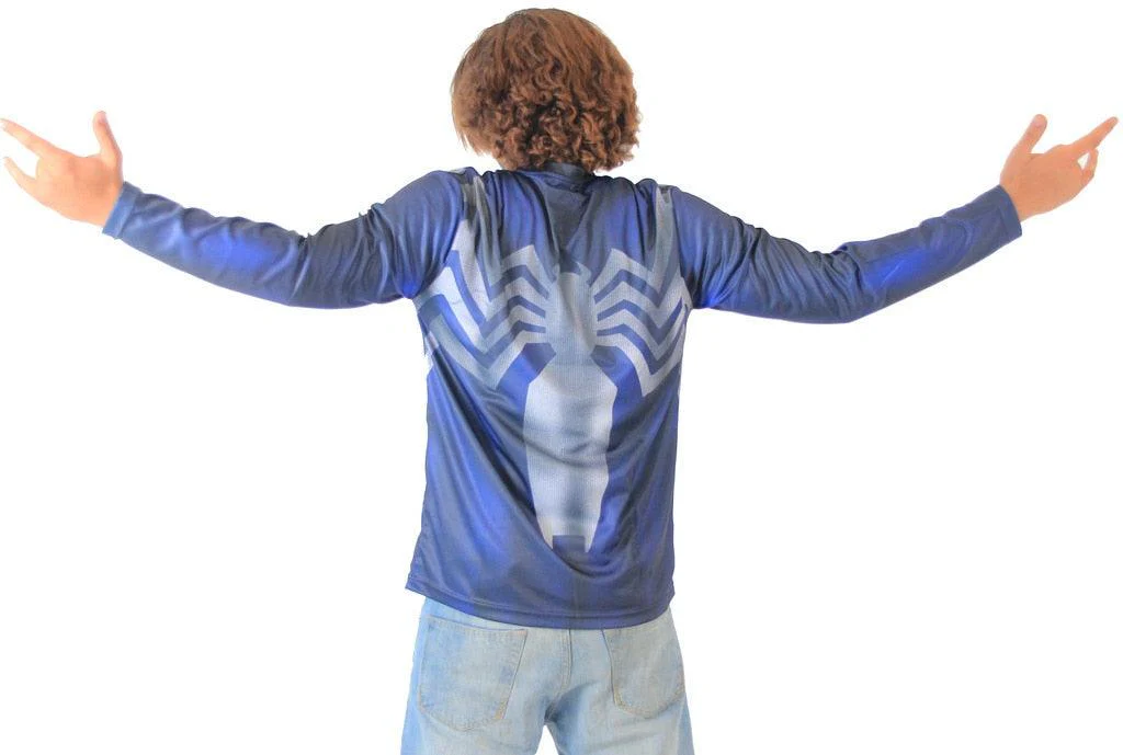 Venom Symbiote Sublimated Adult LONG SLEEVE Costume T-Shirt - Image 2